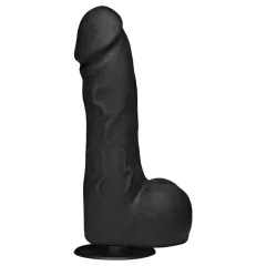   Doc Johnson The Perfect Cock - realistické dildo (čierne) - 19 cm