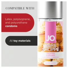   System JO Bake Shoppe - lubrikant s príchuťou, muffin s cukrovou polevou (60 ml)