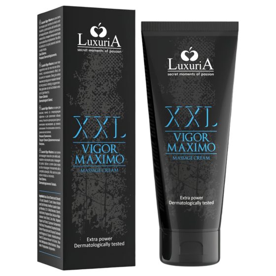LuxuriA Vigor Maximo XXL - krém na zväčšenie penisu a hydratáciu - 75 ml
