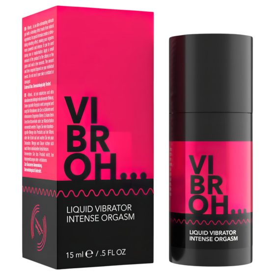 Vibroh - tekutý vibrátor - stimulačný gél - 15ml
