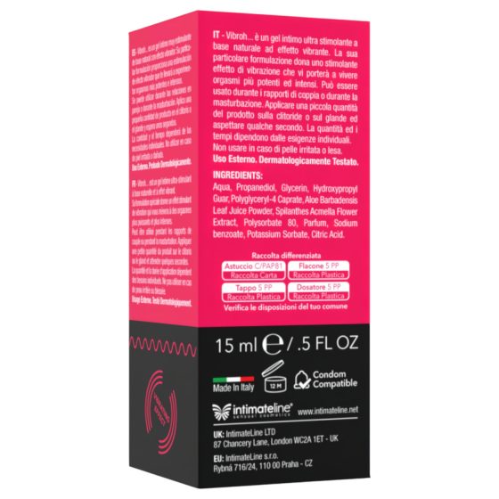 Vibroh - tekutý vibrátor - stimulačný gél - 15ml