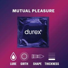 Durex Mutual Pleasure - oneskorený kondóm (3 ks)