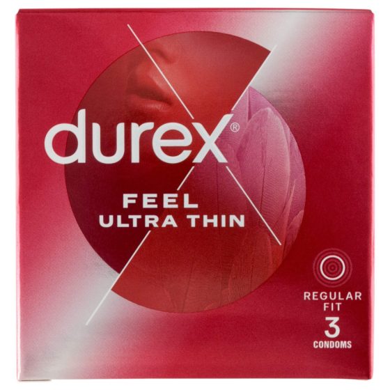 Durex - ultra tenký kondóm - realistický pocit - 3 ks