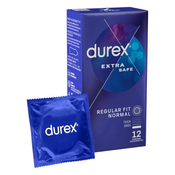 Durex extra bezpečný - bezpečný kondóm (12 ks)