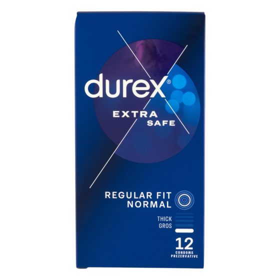 Durex extra bezpečný - bezpečný kondóm (12 ks)