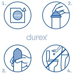 Durex extra bezpečný - bezpečný kondóm (12 ks)