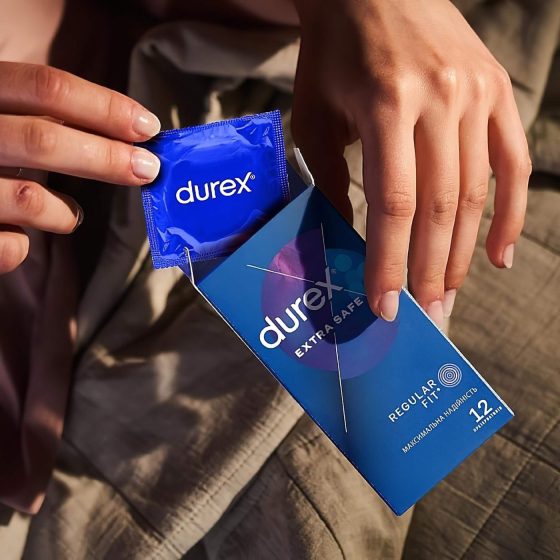 Durex extra bezpečný - bezpečný kondóm (12 ks)