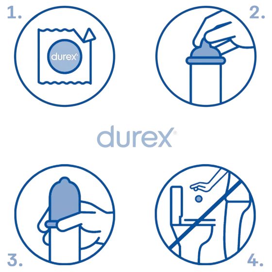 Durex extra bezpečný - bezpečný kondóm (12 ks)