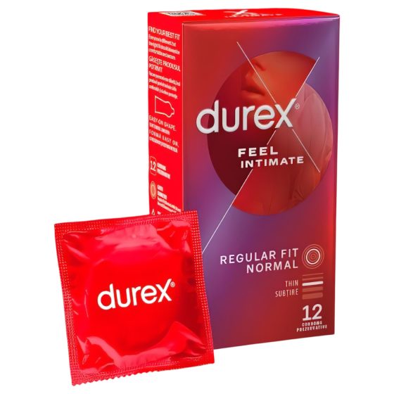 Durex Feel Intimate - tenký kondóm (12 ks)