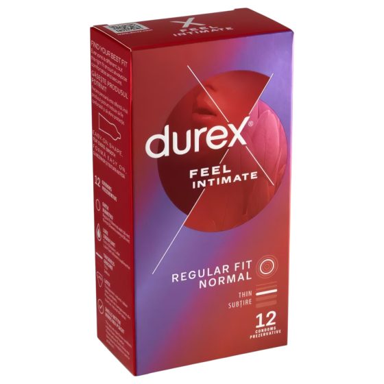 Durex - tenké kondómy - extra citlivosť - 12 ks