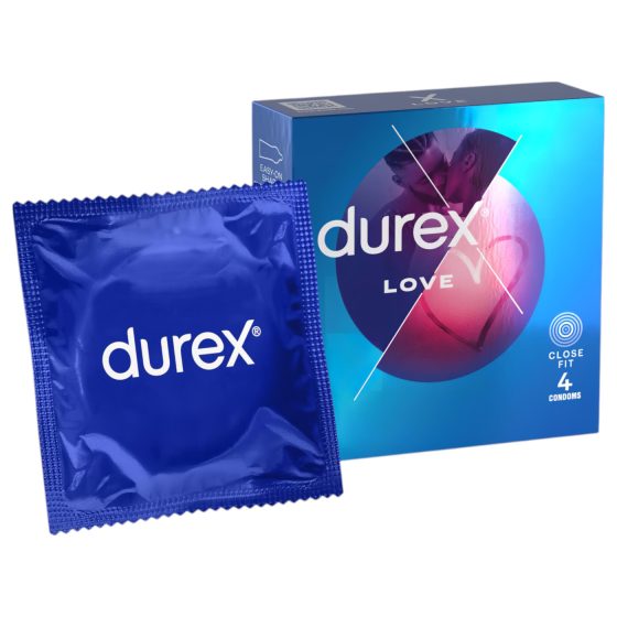Durex kondóm Love - Easy-on kondóm (4 ks)