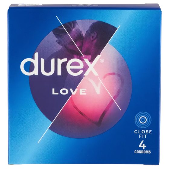 Durex kondóm Love - Easy-on kondóm (4 ks)