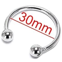   Rozsdamentes fém makkgyűrű - ejakuláció késleltetéshez (30mm)