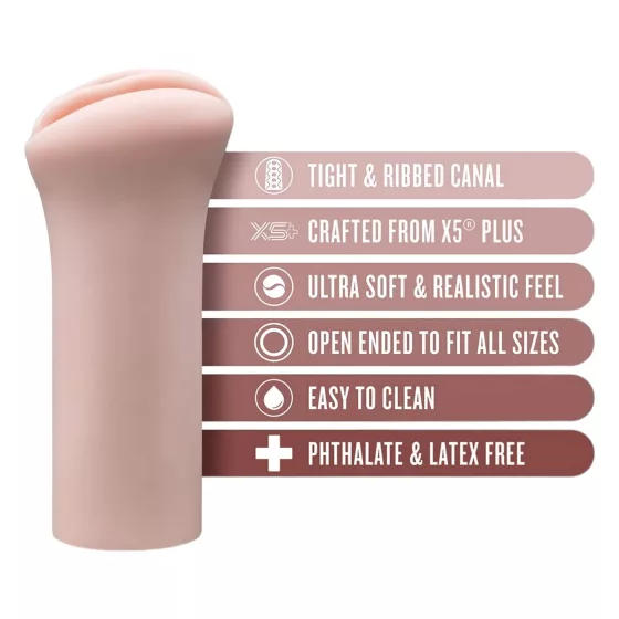 Enlust Ashlynn - umelá vagína - realistické obrázky - naturálny odtieň