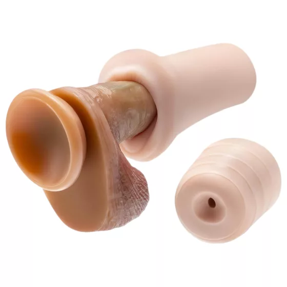 Enlust Candi - umelá ústa s obrázkami - naturálny odtieň