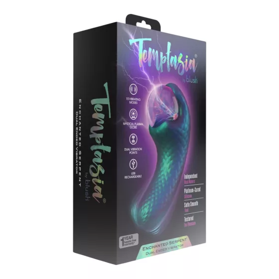 Temptasia Enchanted Serpent - Magický klitorisový vibrátor (zelený)
