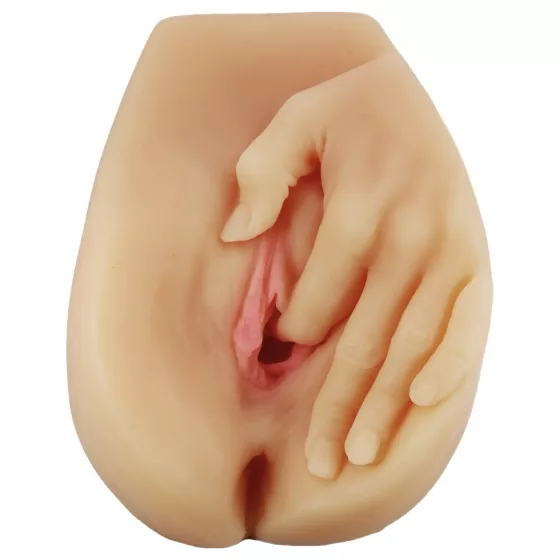 Enlust Selena - vibračná umelá vagína s AI obrázkami (naturálna)