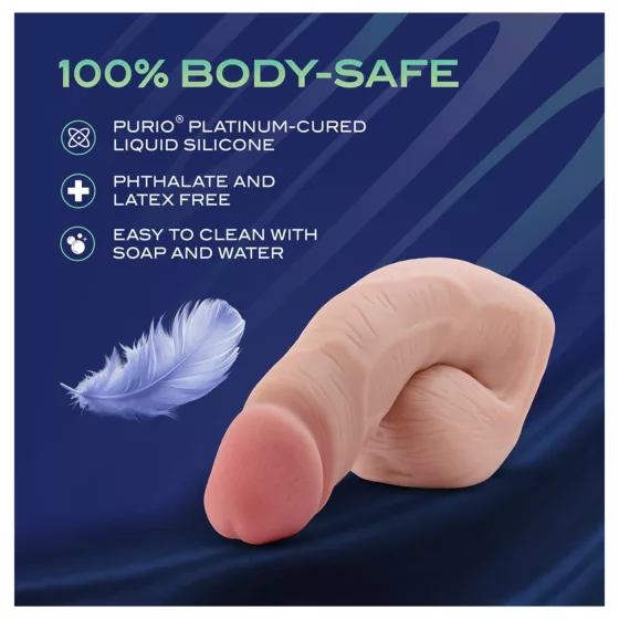 Blush UrSelf Affirm - realistický umelý penis (telovej farby) - 13 cm