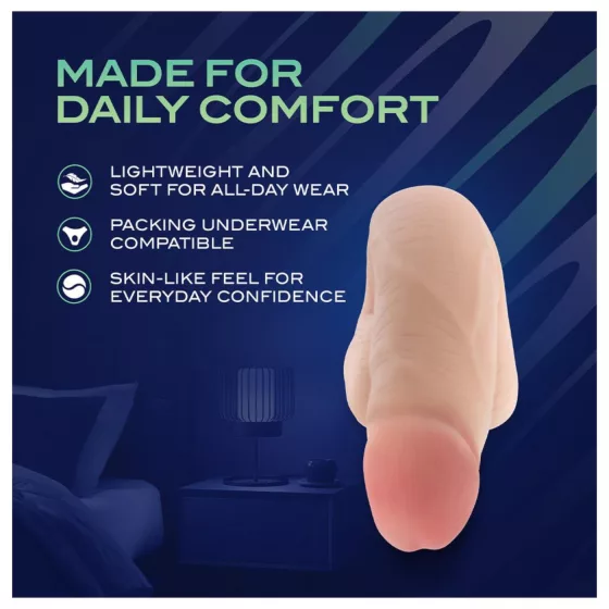 Blush UrSelf Affirm - realistický umelý penis (telovej farby) - 13 cm