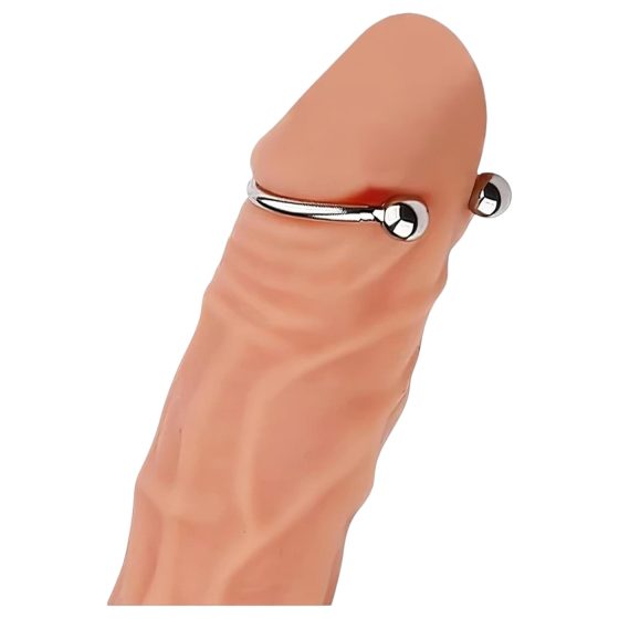 Rozsdamentes - krúžok na penis - oneskorenie ejakulácie - kovový 28 mm