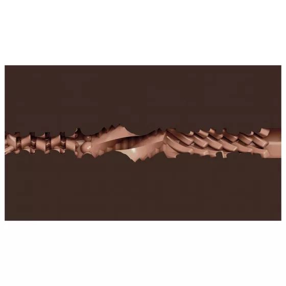 Fleshjack Max Konnor - realistický análny masturbátor - hnedý