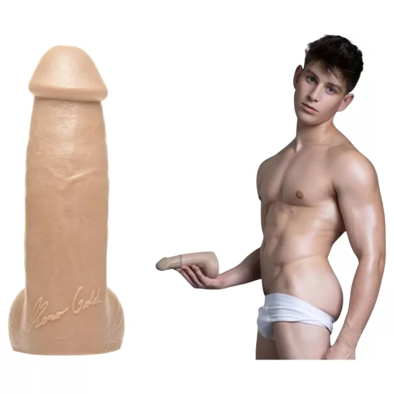 Fleshjack Reno Gold - realistický dildo - telová farba