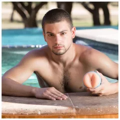   Fleshjack Johnny Rapid Man - realistický análny masturbátor - telová farba