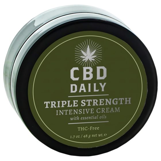 CBD Daily Trojitá Sila - krém na starostlivosť o pokožku na báze kanabisu (48g)