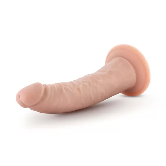 Dr. Skin - realistický dildó s prísavkou - telová farba 17,5 cm
