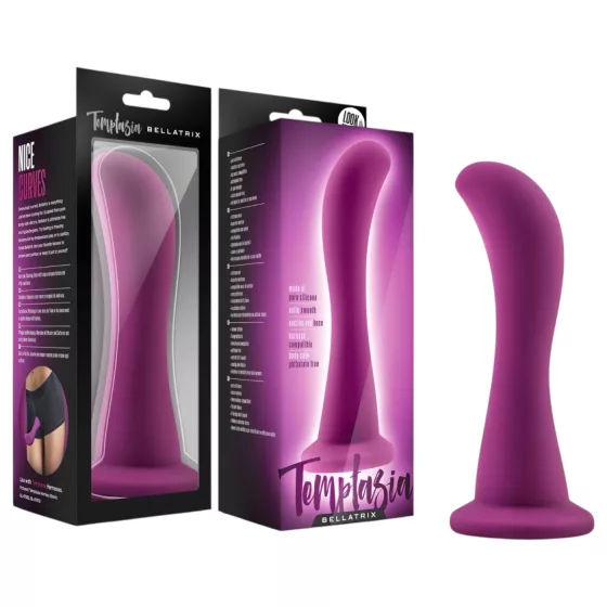 Temptasia Bellatrix - realistický dildó s prísavkou - fialová