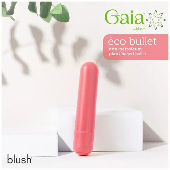 Gaia - vibrátor stredný - ekologický - koralová