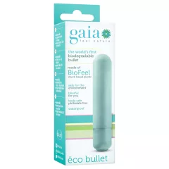   Gaia - vibrátor stredný - ekologický materiál - tyrkysový