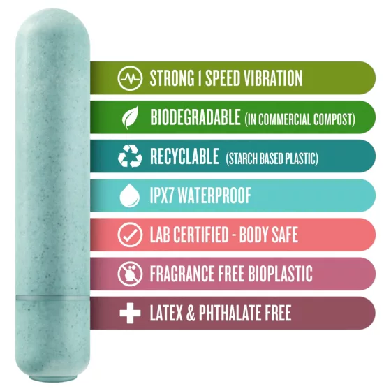 Gaia Eco M - ekologický tyčový vibrátor (tyrkysový) - stredný