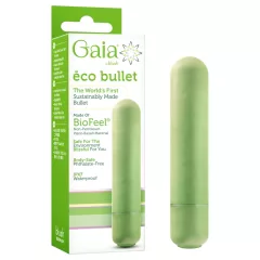   Gaia Eco M - vibrátor na bod G - ekologický - zelený - stredný