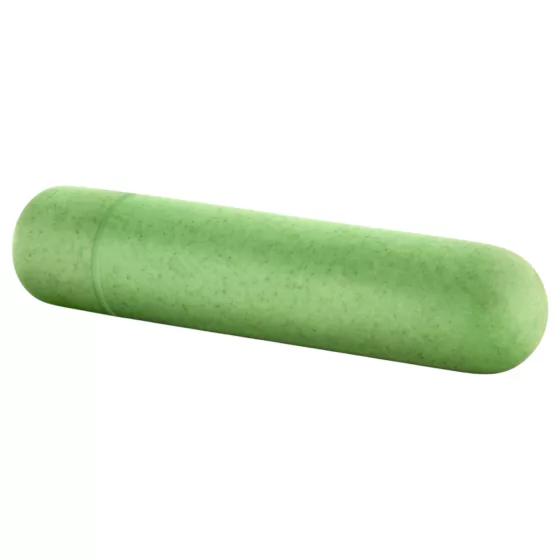 Gaia Eco M - vibrátor na bod G - ekologický - zelený - stredný