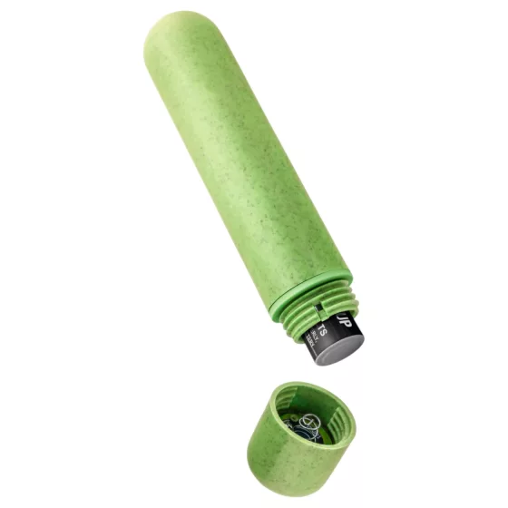 Gaia Eco M - vibrátor na bod G - ekologický - zelený - stredný