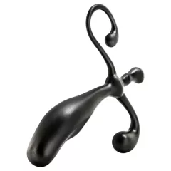 Anal Adventures - análny dildo na prostatu - čierny
