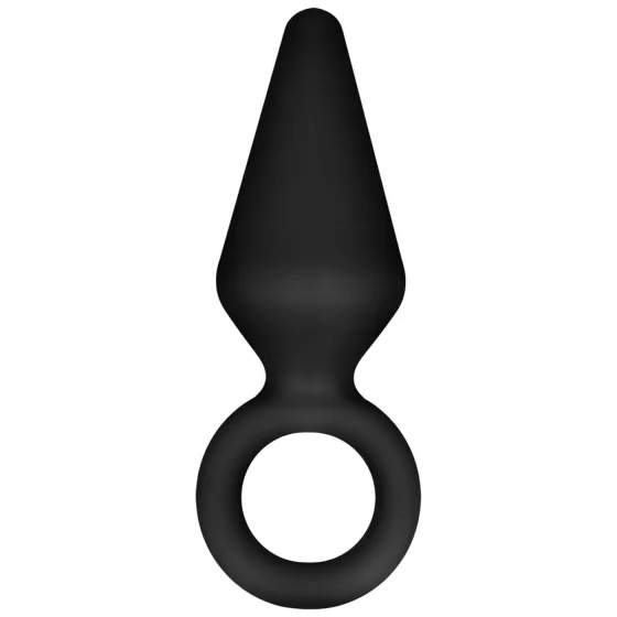 Anal Adventures Platinum S - análny kolík - malý - čierny