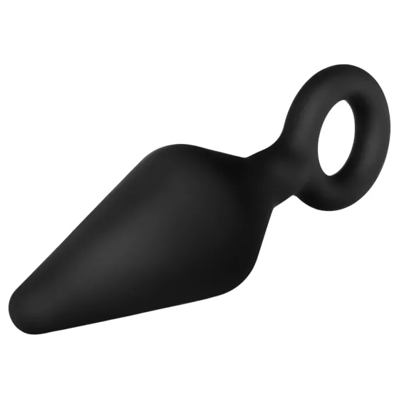 Anal Adventures Platinum S - análny kolík - malý - čierny