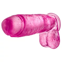 Blush B Yours Plus - realistický dildo (ružový)