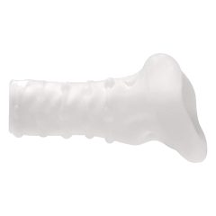   Perfect Fit Breeder - otvorený návlek na penis (10 cm) - mliečne biely