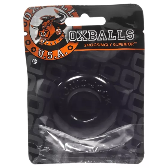 OXBALLS - erekčný krúžok - extra silný - čierny