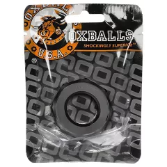   OXBALLS - silikónový erekčný krúžok - extra silný - čierny