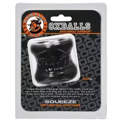   OXBALLS - erekčný krúžok a naťahovač semenníkov - čierny