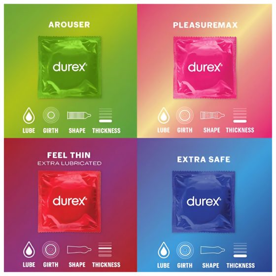 Durex Surprise Me - balík kondómov (40 ks)