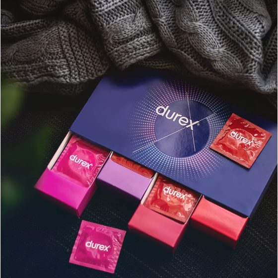 Durex Zábavná Explózia - diskrétne balenie kondómov (40 ks)