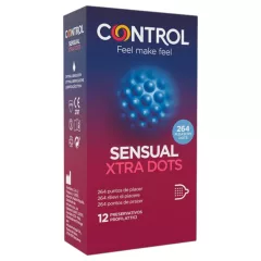 Control - prezervatív s extra bodkami - 12 ks