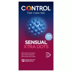 Control - prezervatív s extra bodkami - 12 ks