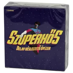 Superhrdina - kondóm so spomaľujúcim efektom - 3 ks