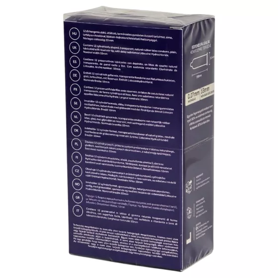 Superhrdina - kondóm so spomaľujúcim efektom - 12 ks